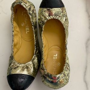Chanel ballet flats